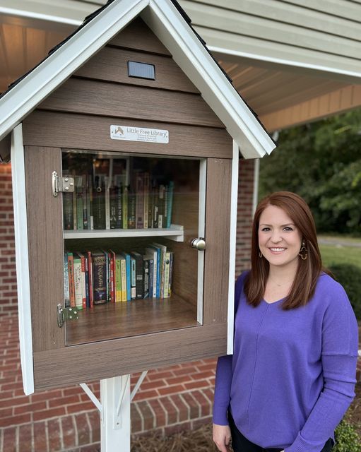 Little Free Library at Autryville Town Hall 
